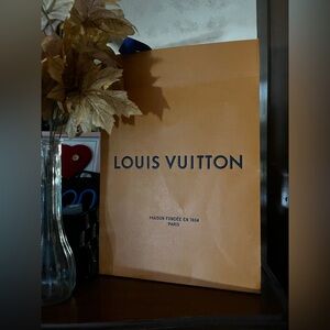 Louis Vuitton Classic Orange Bag XL bag 10X14 New